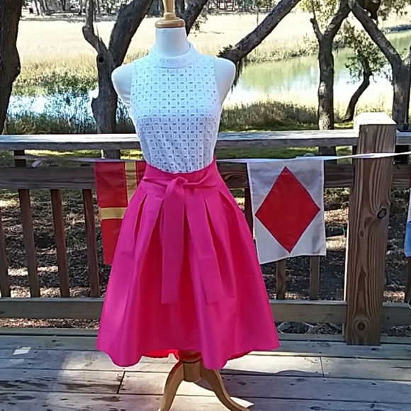 Touch Me Dresses & Skirts - Reduced! Pink hi low party skirt